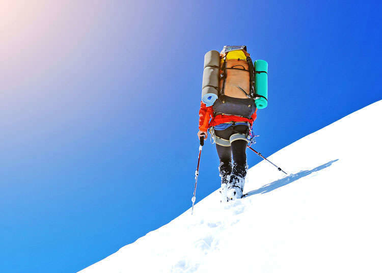Snow-shoe trekking and backcountry skiing