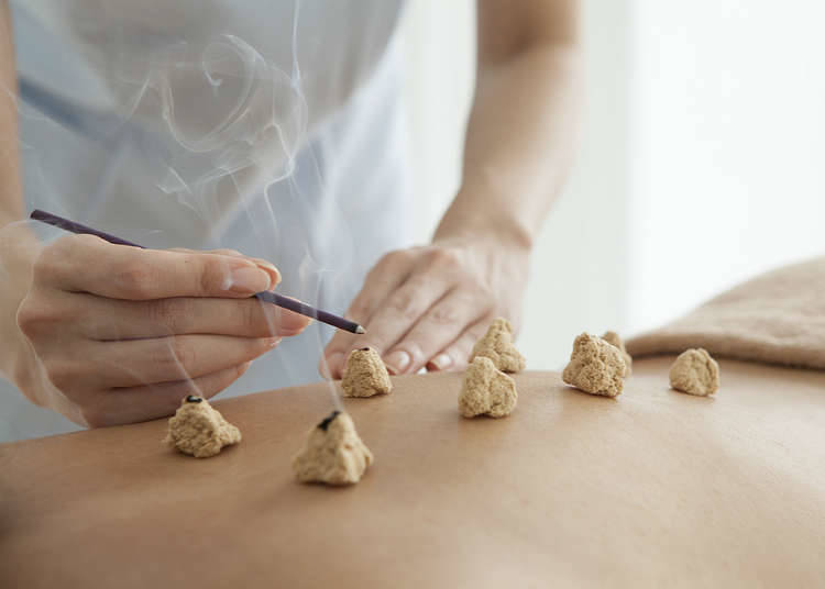 Akupunktur, Moxibustion