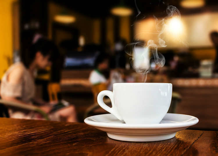 Sejarah Kafe Jepun, Kedai Kopi dan Kuih-muih