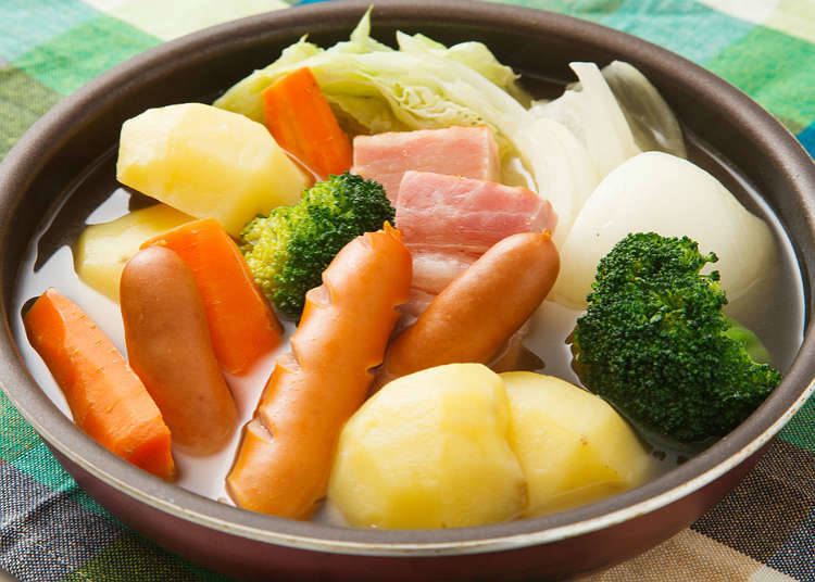 Pot-au-feu dan bouillabaisse