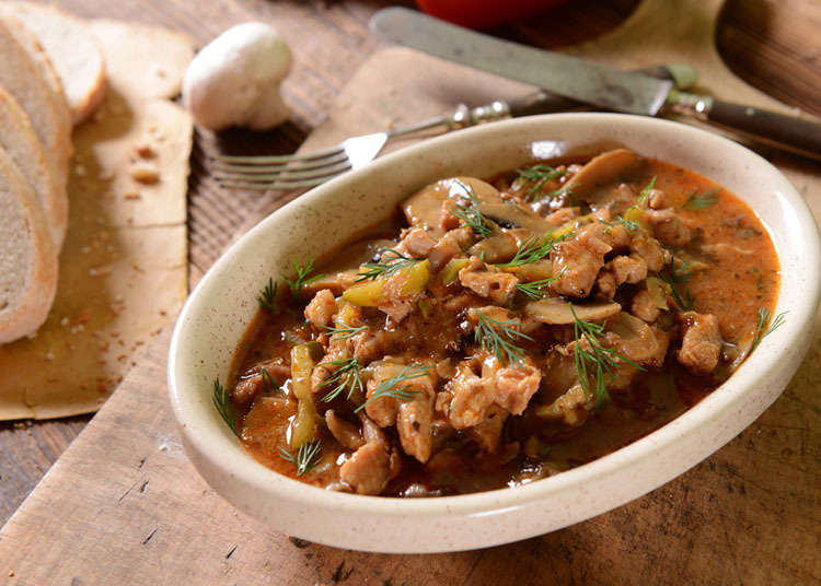 Stroganoff daging