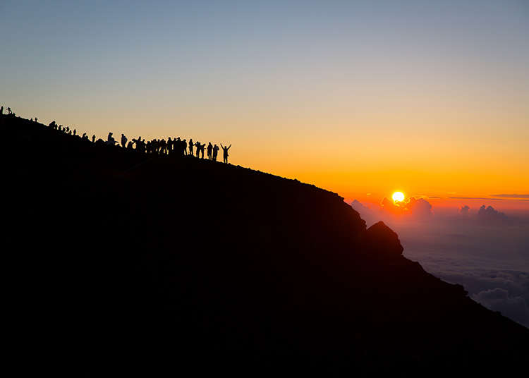 Preparing to Hike Mt. Fuji
