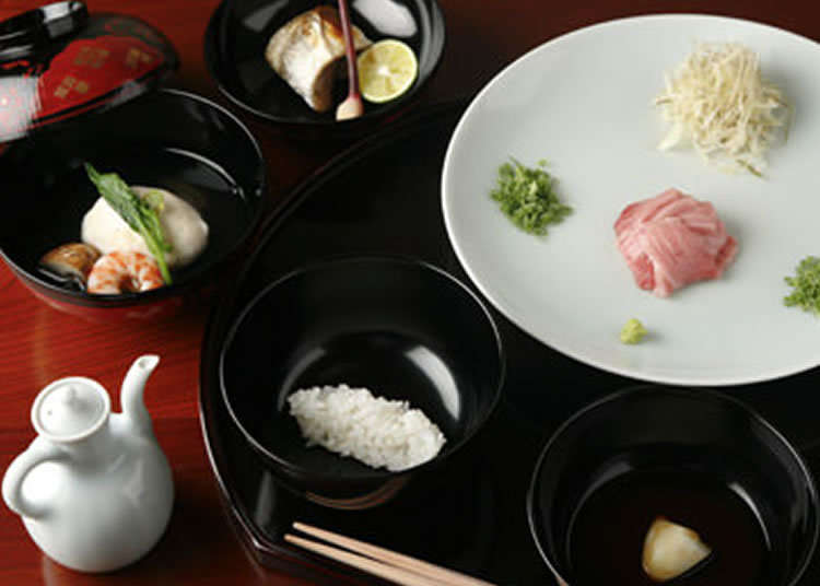 限定1日1組的頂級茶懷石料理