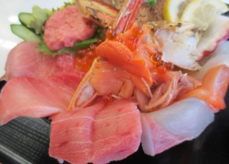 菜单丰富的海鲜料理店