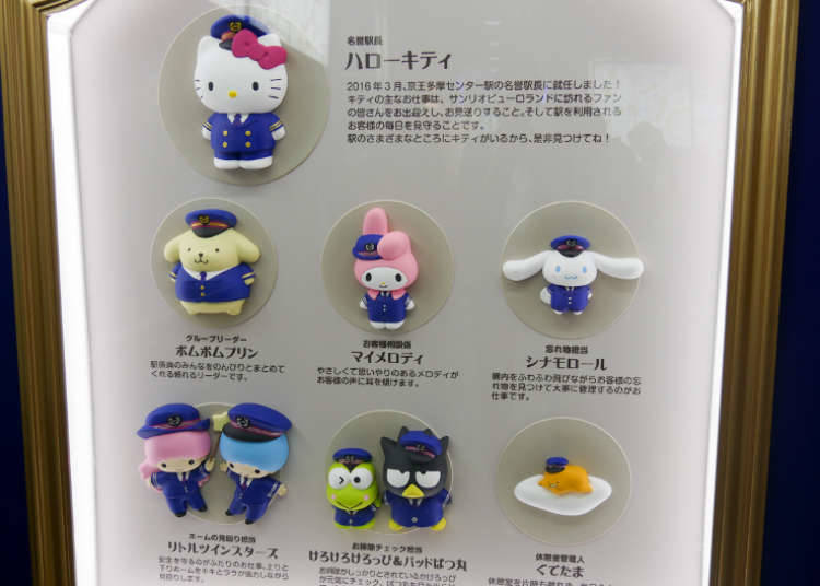 Hello Kitty menjadi Kepala Stasiun