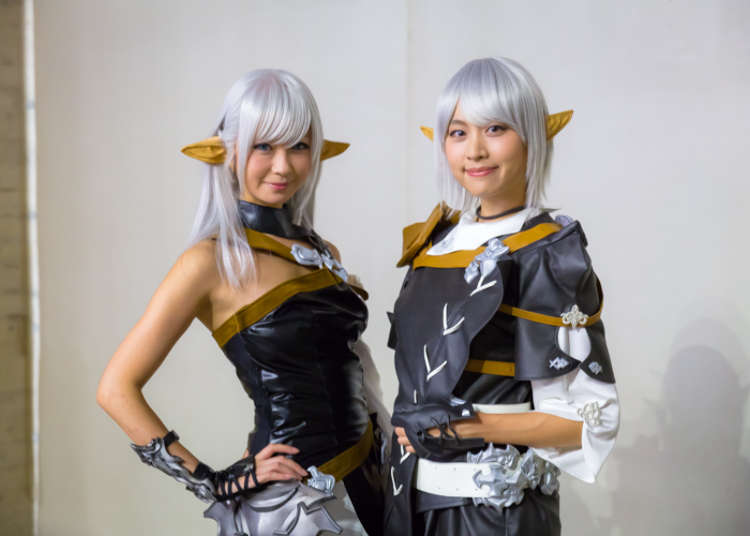 コスプレイヤーもたくさん