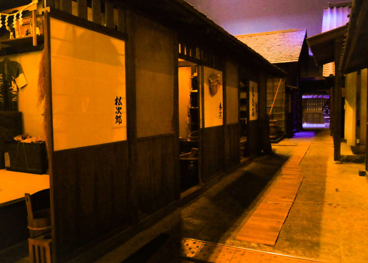 Walking the alleys of Edo