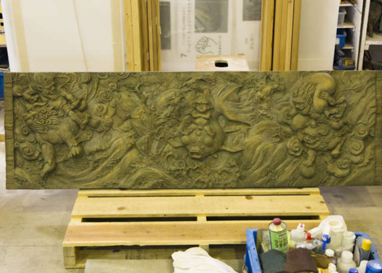 正式制作前制作的等比例缩小模型