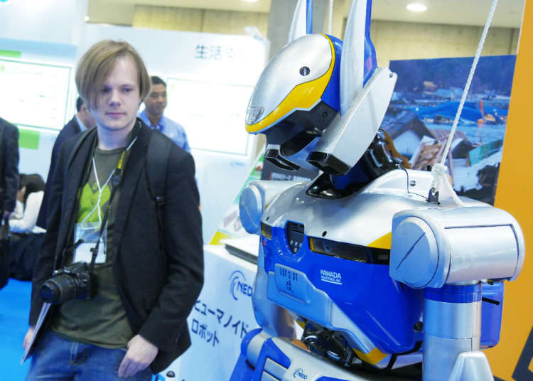 災害時の救助ロボット