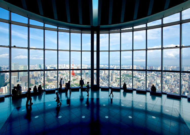 Gaze Upon Tokyo and its Landmarks and Spot Mount Fuji in the Distance