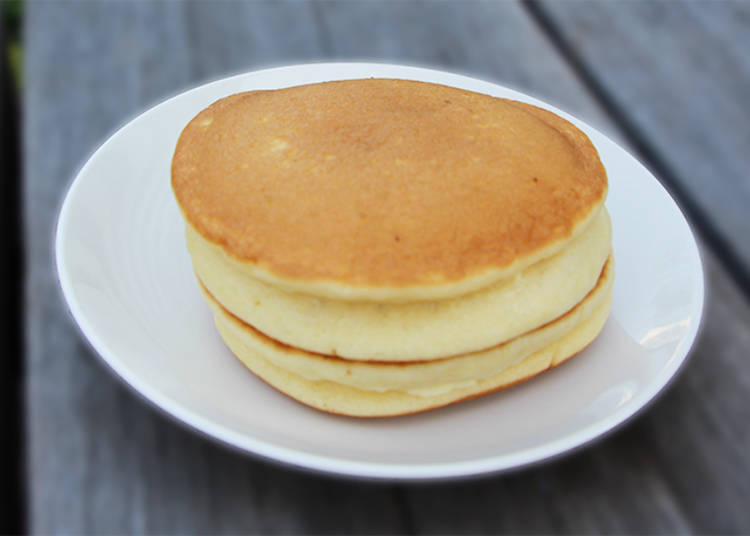 5.ふんわりホットケーキ(メープル&マーガリン)