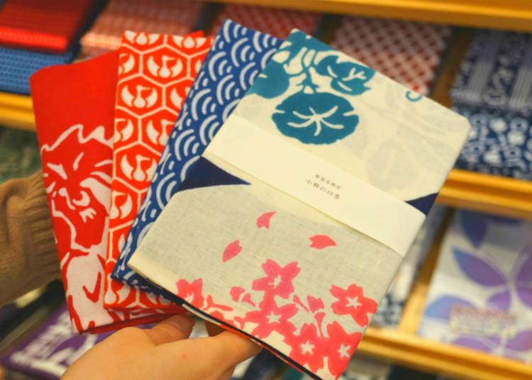「小粋」の日本手ぬぐい/小田急新宿ミロード