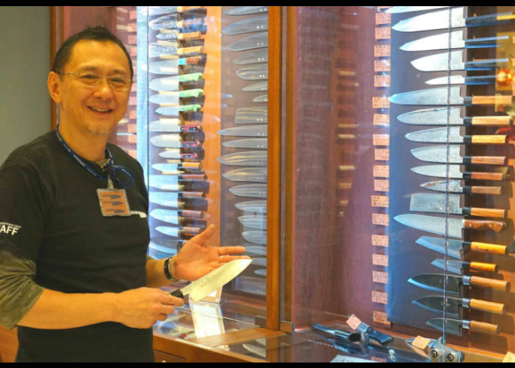 ‘TOWER KNIVES TOKYO’의 식칼/도쿄소라마치
