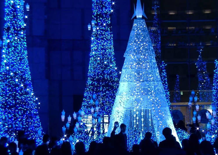 Illumination at Caretta Shiodome