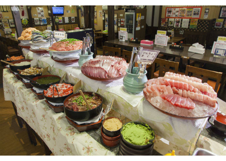 Have a Healthy Appetite for the All-You-Can-Eat Sashimi Lunch!