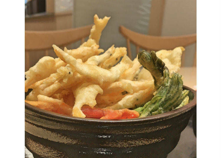 珍貴的小白蝦裝滿滿!海味十足的清爽美味天丼「富山 白蝦亭」