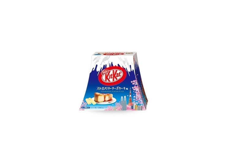 Spring Fever with KitKat Mini Strawberry Cheesecake – Mount Fuji Edition
