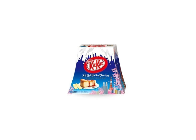 キットカット ミニ ストロベリーチーズケーキ味 富士山パック 9枚