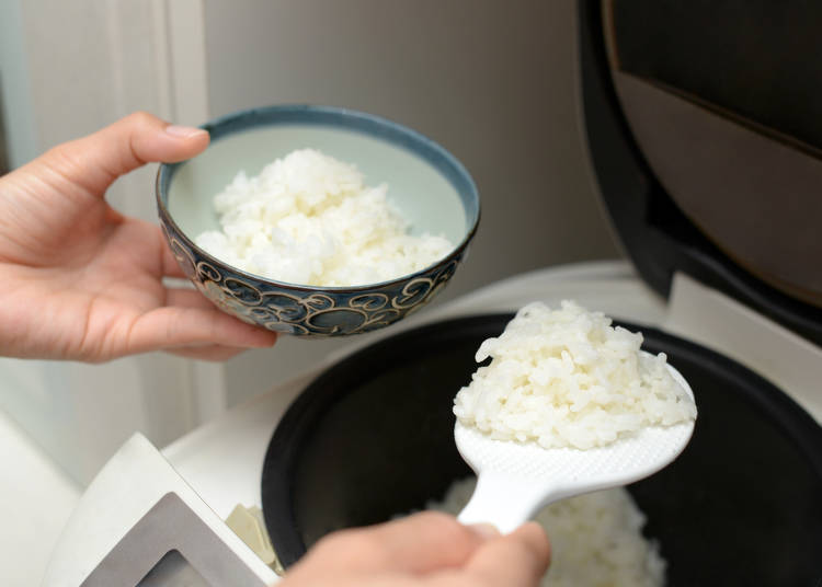 Rice Cooker Convenience: Preparing the Rice the Day Before!