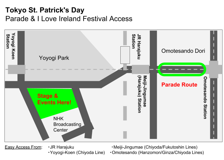 Tokyo St. Patrick’s Parade 2019