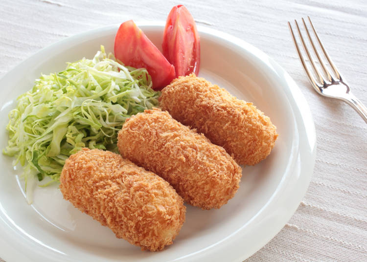 「かにクリームコロッケ」は天皇の料理番の店で考案!
