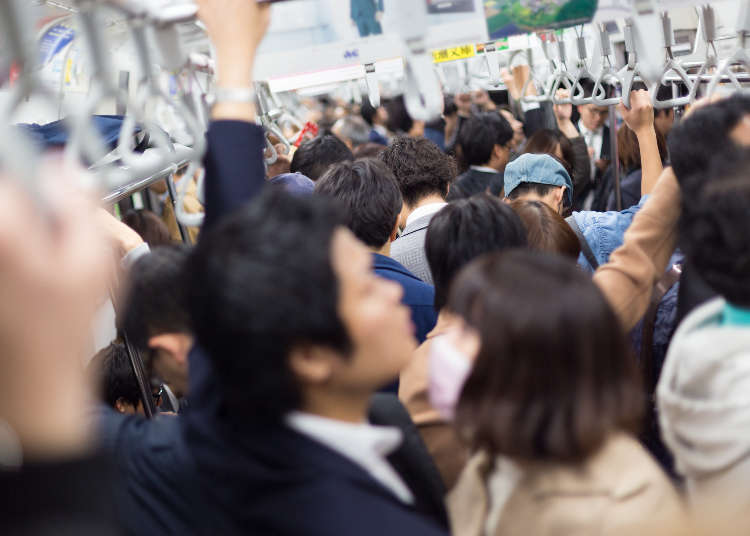 日本東京日常奇景「滿員電車」 真實重現!