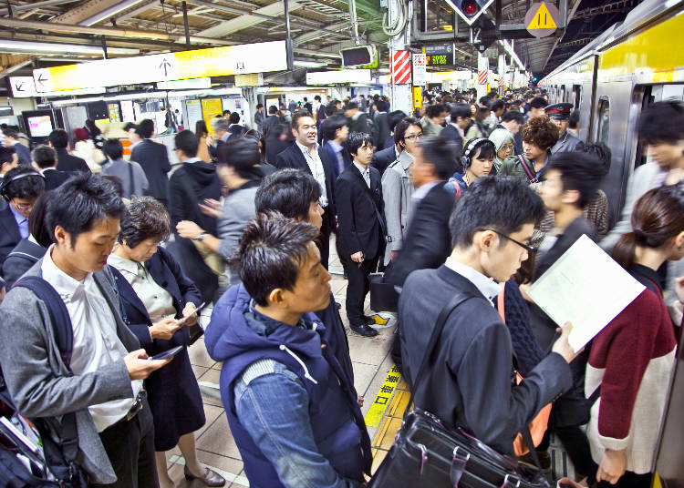 如何在滿員電車中生存下來?