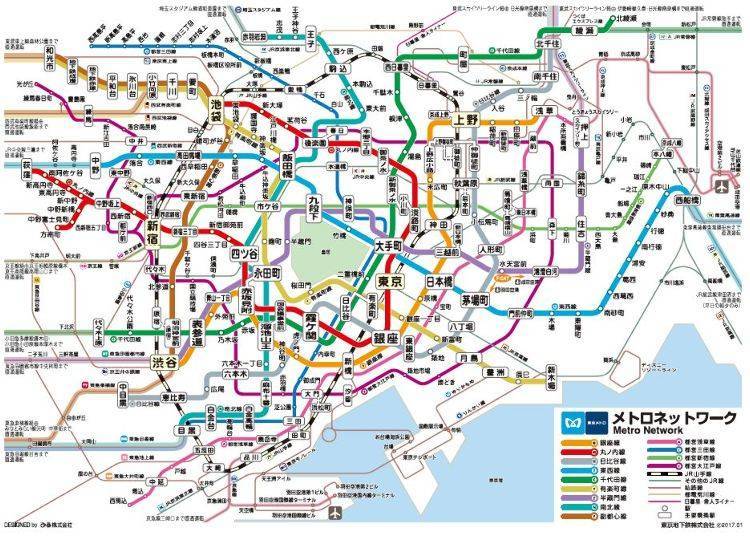 東京Metro-擁有9條路線的地下鐵