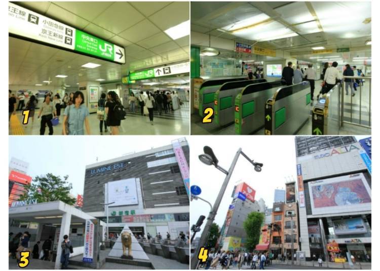 5) The East Exit: Kabukicho, Studio ALTA, Bicqlo, and Isetan