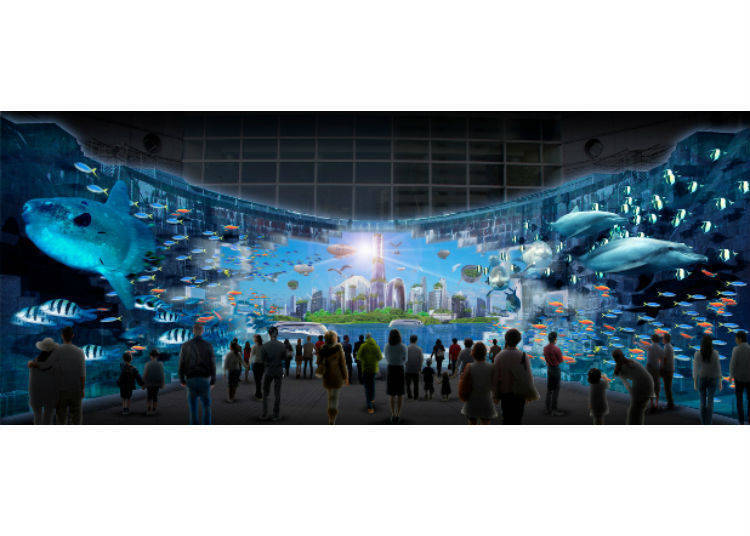 Yokohama Landmark Tower's Dockyard Projection Mapping: Immerse Yourself in a Powerful Visual Experience