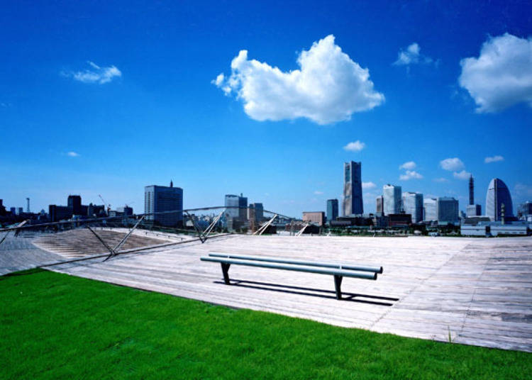 360°宽广视野的绝景!“横滨港大栈桥国际客船码头”