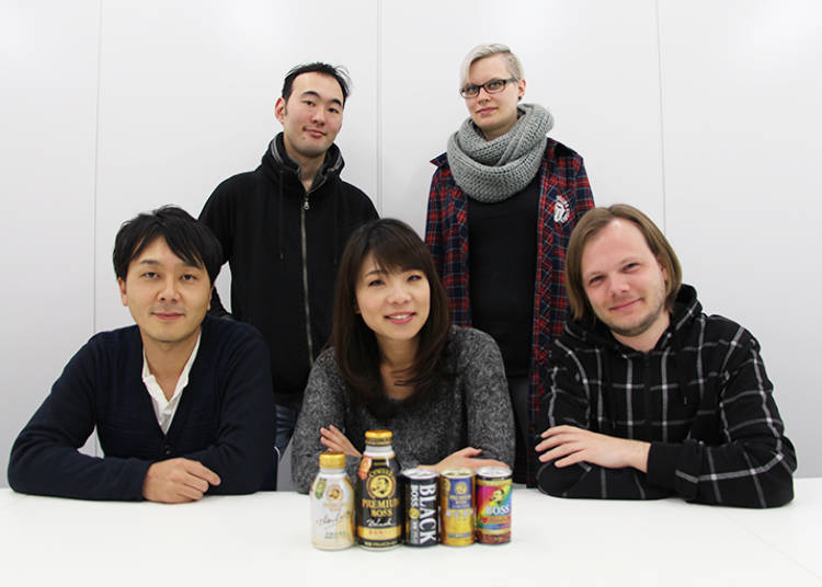 The Five Canned Coffee Taste Testers