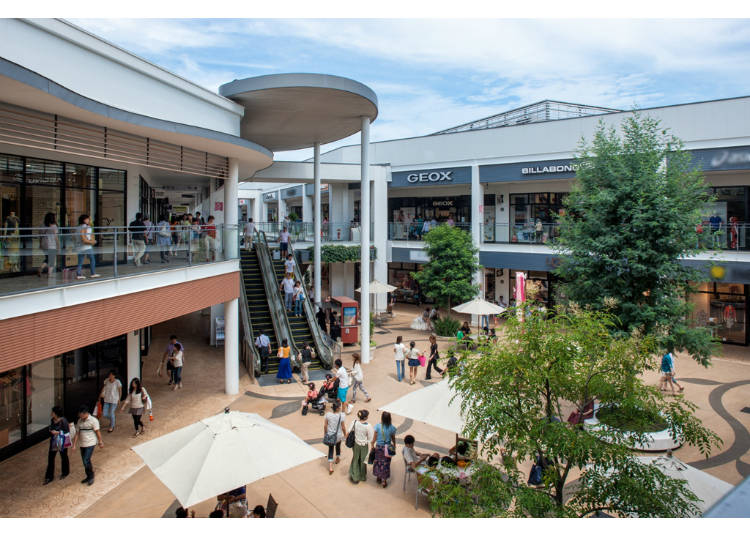 鄰近江戶風情川越的三井outlet park 入間