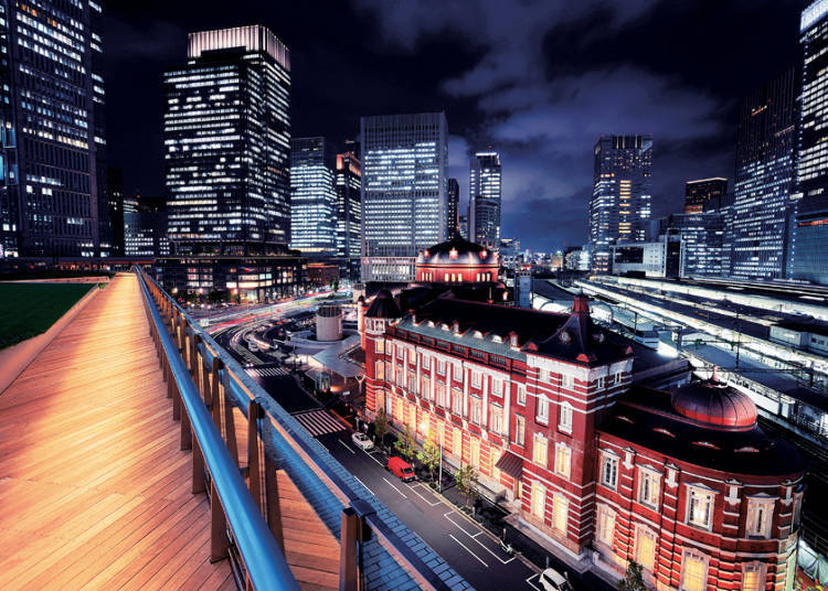 KITTE: the Night View Fusion of Tradition and Modernity