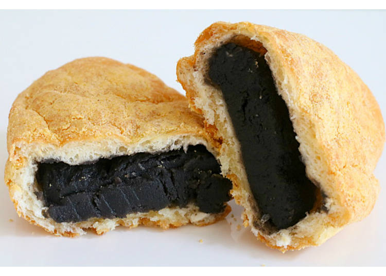 【15】きな粉がた~っぷり!「黒ごまきなこあんぱん」