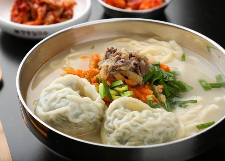 韓国の水餃子は一味違う