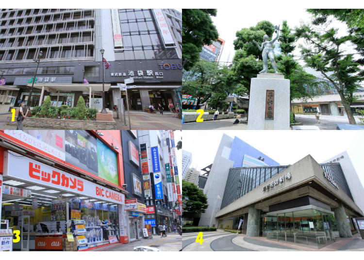 5) What’s Around Ikebukuro Station’s West Exit?