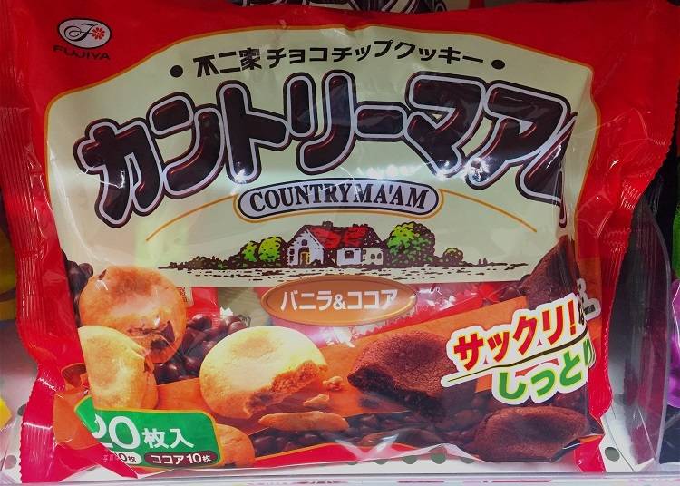 不二家 COUNTRY MAAM (香草&可可亞)(カントリーマアム(バニラ&ココア))