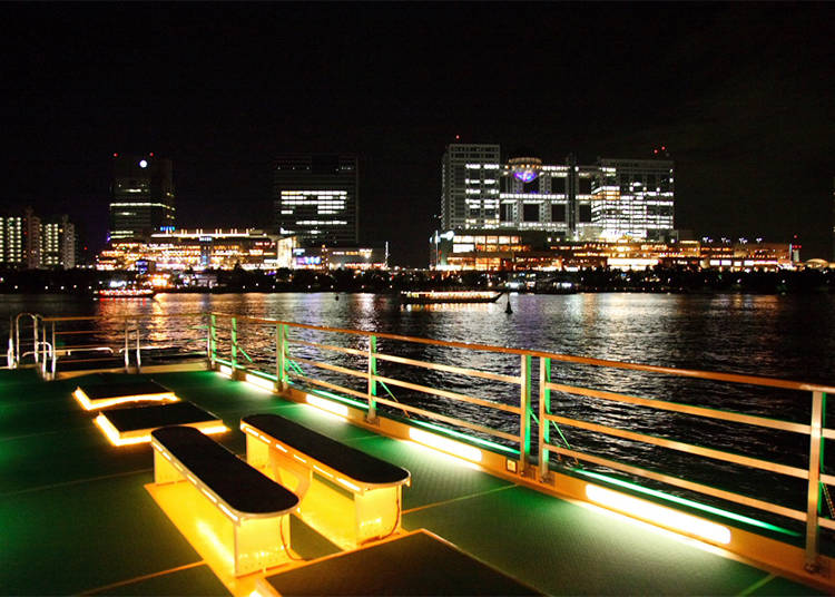 The Spectacular View from the Yakatabune's Observation Deck