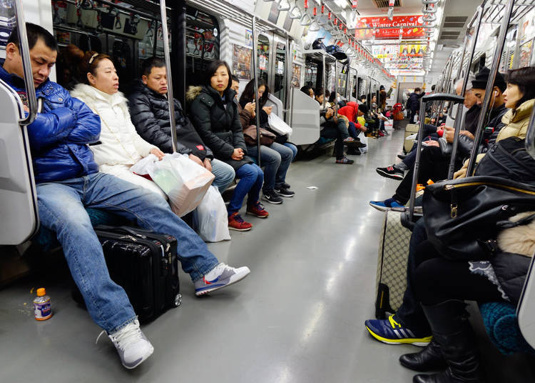 11.在座位上不要造成他人的不便