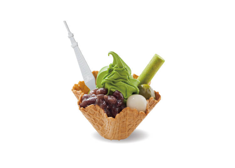 “Gion Tsujiri” พาเฟ่ต์ชาเขียวจากร้านเก่าแก่แห่งเกียวโต
“Tsujiri Tree Matcha” / โตเกียวโซระมะจิ