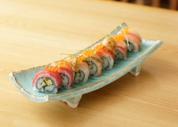 【手巻き寿司】和食×フレンチのコラボレーション「しゃりパティシェ」/函館