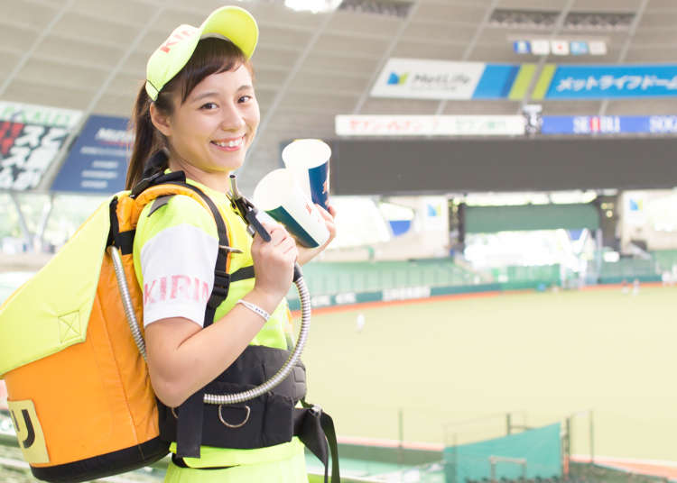野球観戦といえば!美人ビール売り子に聞いた6つの売りテクニックと裏事情