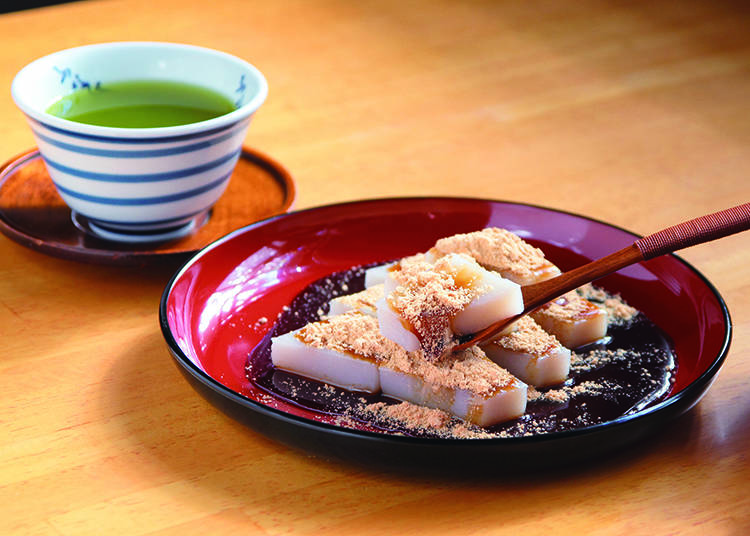 2. Kameido - Kudzu mochi from Funabashiya
