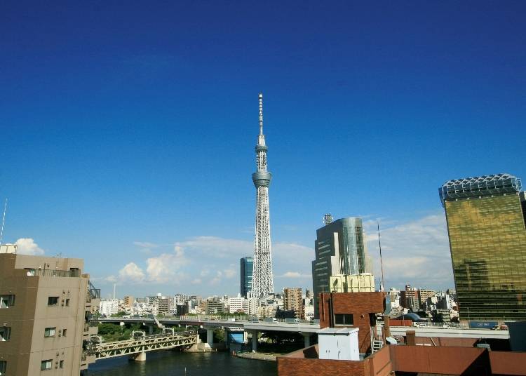 「東京スカイツリー(R)」を一望できる青空空間!「浅草ハレテラス」/浅草EKIMISE