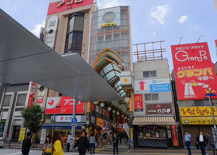 3.中野太陽購物中心商店街