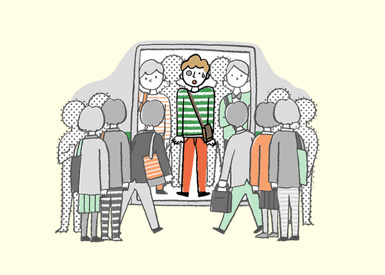 5) Don’t hang around near the doors