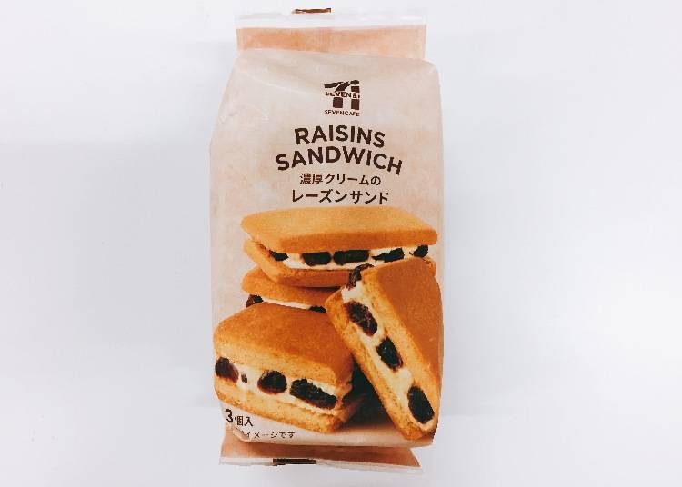 10. Rich Cream Raisin Sandwich