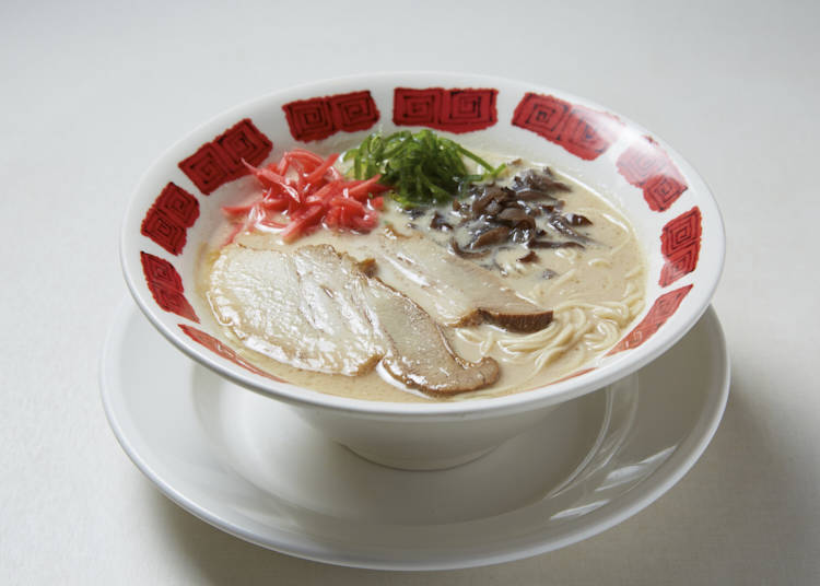 「具の並びがとってもキレイ!」/「本格濃厚 博多とんこつラーメン」