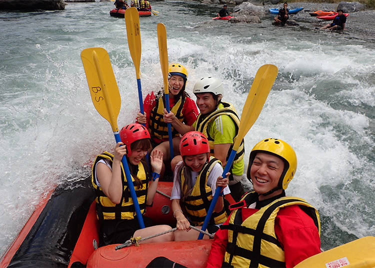 Rafting at Okutama: You’ll Definitely Get Wet!